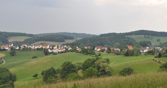 Panoramaaufnahme von Rippenweier