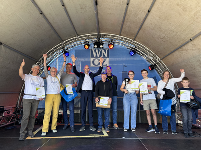 Siegerehrung STADTRADELN 2025 Siegerehrung STADTRADELN 2025